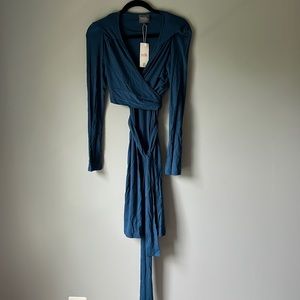Milk Nursingwear size Large Blue Dress